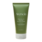 ARENCIA Green Tea + LHA Deep Pore Rice Cake Cleanser 150ml