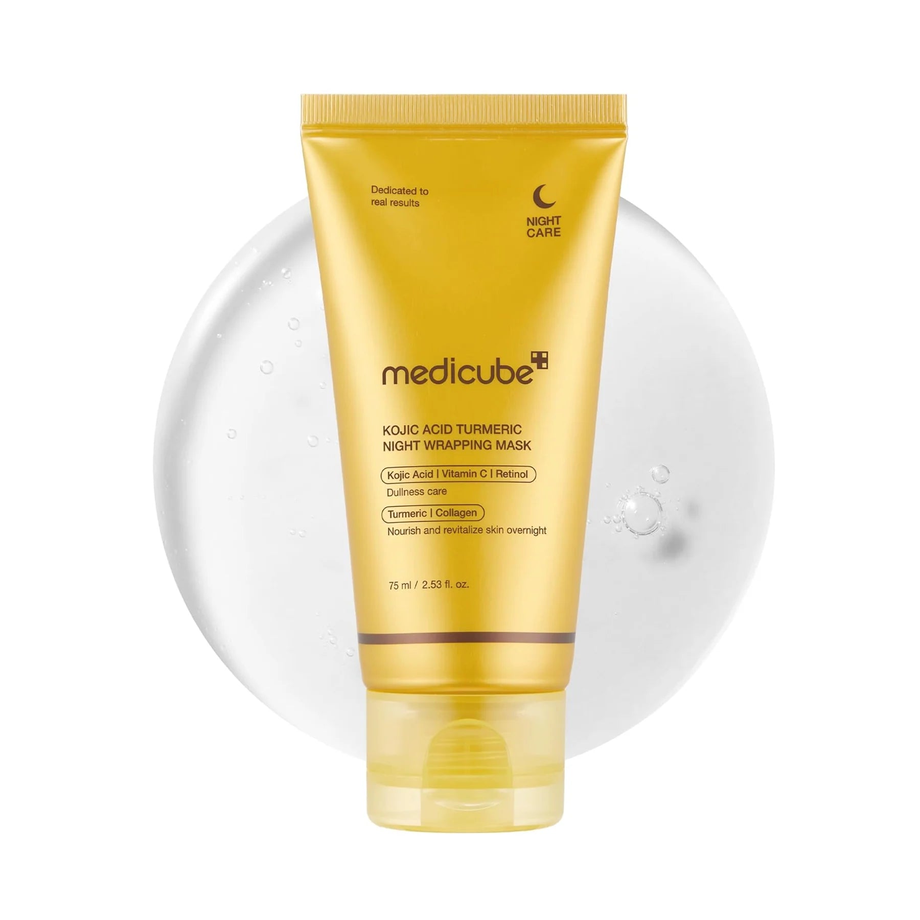 Medicube Kojic Acid Turmeric Overnight Wrapping Mask 75ml
