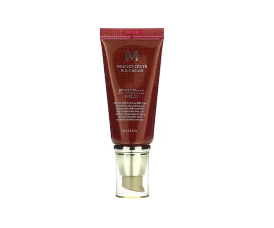 Missha Perfect Cover BB Cream SPF42/PA+++ 50ml - 21 Light Beige