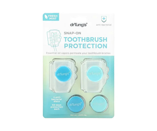 Dr Tung s Snap On Toothbrush Protection Fresh Mint 1600 mg